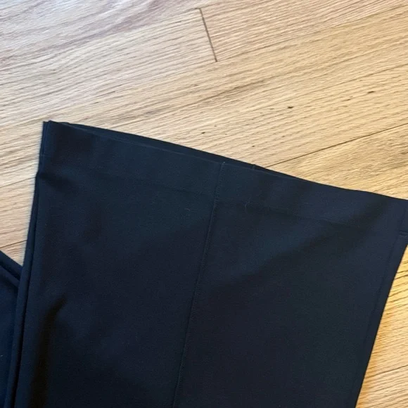 Ripley Rader High-Waist Black Wide-Leg Ponte Knit Stretch Pants size 3 Medium - Picture 4 of 5